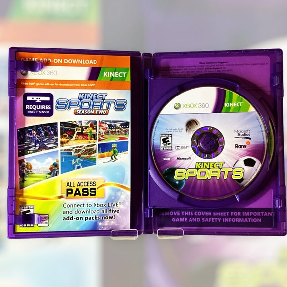Xbox 360 Kinect Sports Season Two& Sports Ultima Collection DVD'S Tested VF+++ - Picture 5 of 8